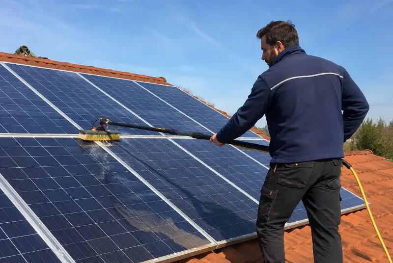 Nettoyage et entretien de panneaux solaires à Carcassonne