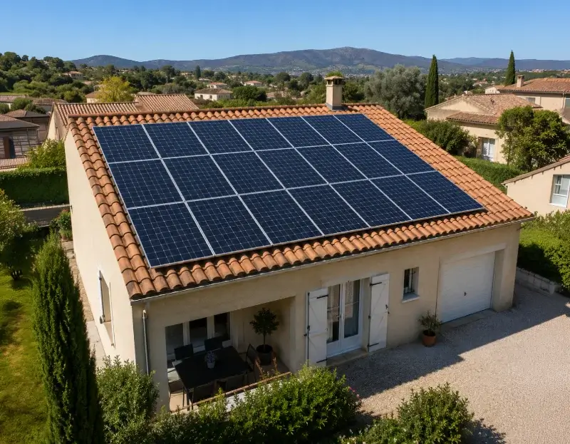 Prime à l'autoconsommation panneaux solaires Carcassonne — aide financière de l'État